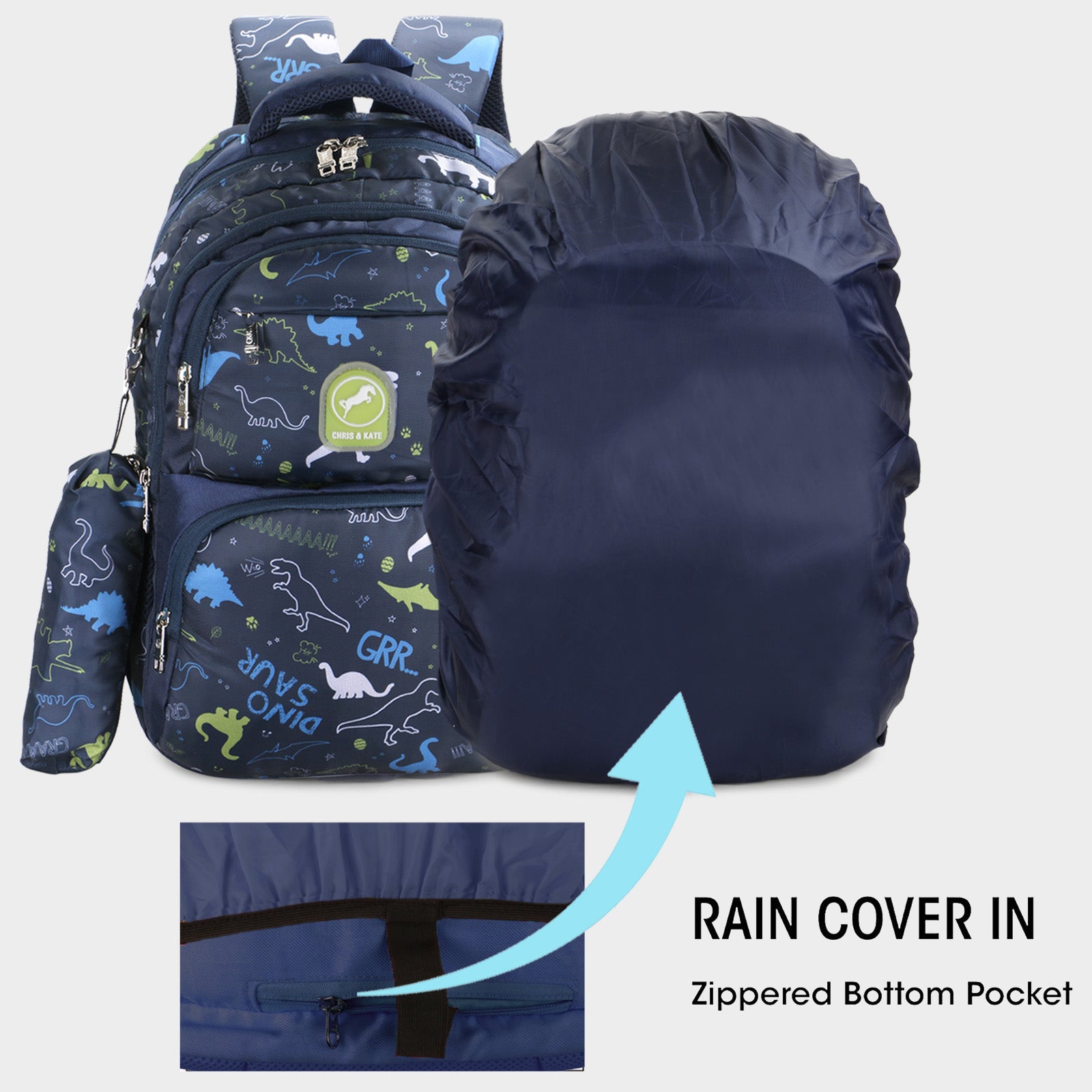 Dyno Printed Medium School Bag