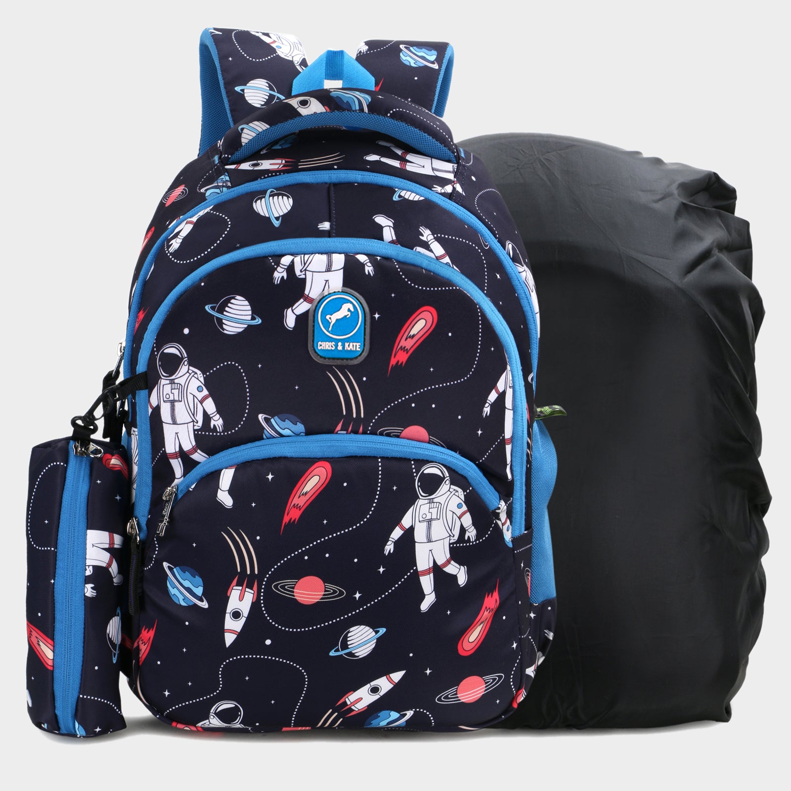 Astronaut Blue School Bag