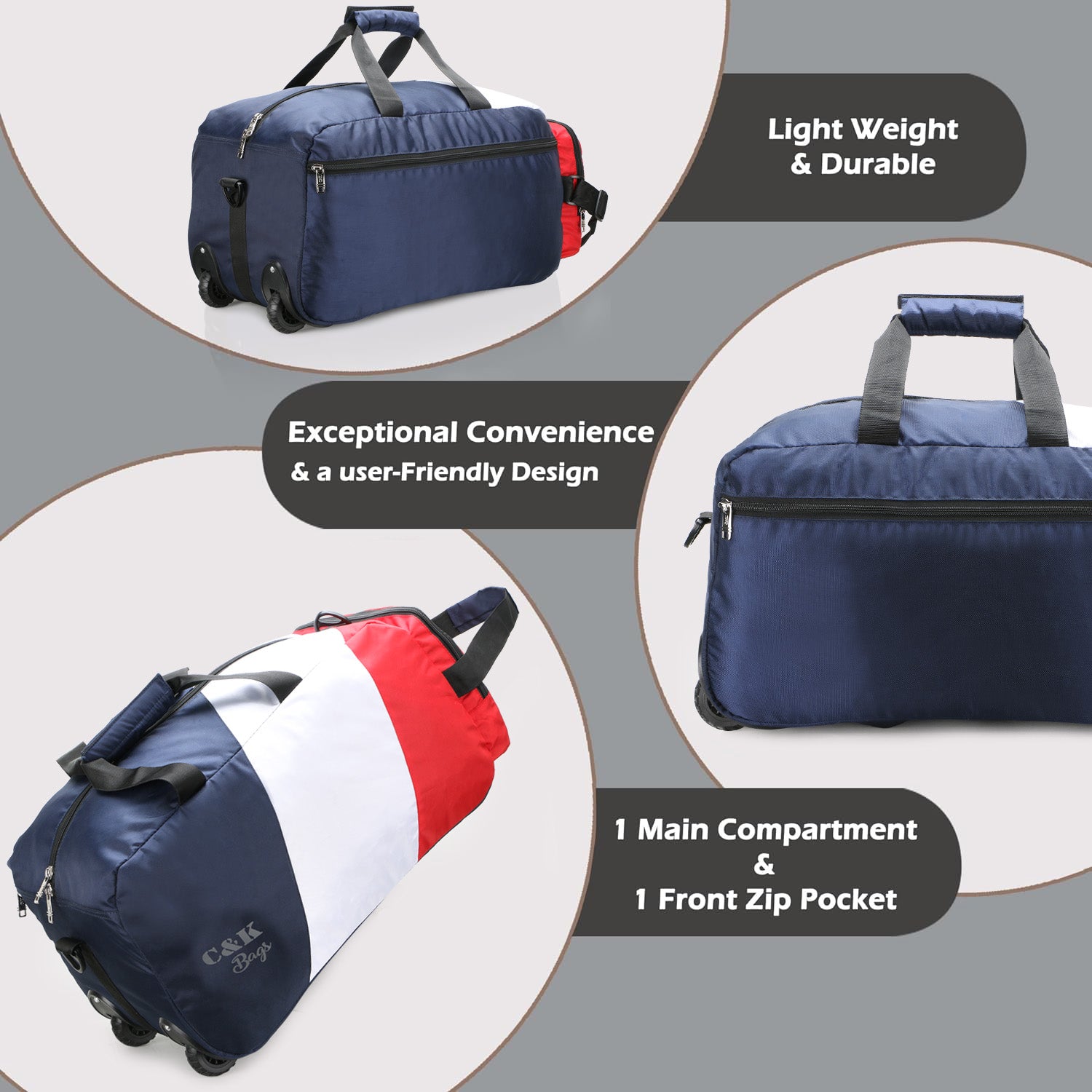 American Wheeled Duffel