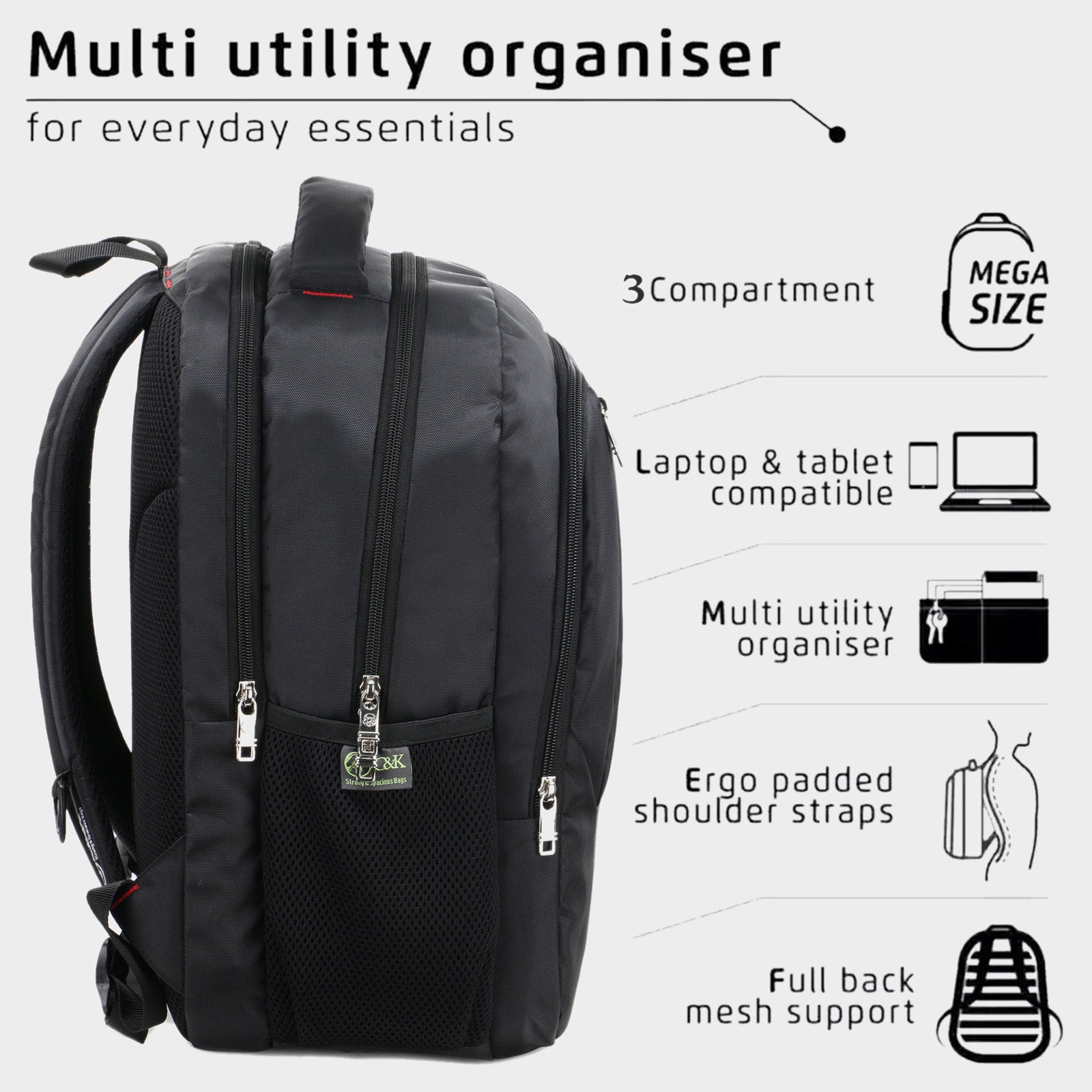 Office Laptop Backpack
