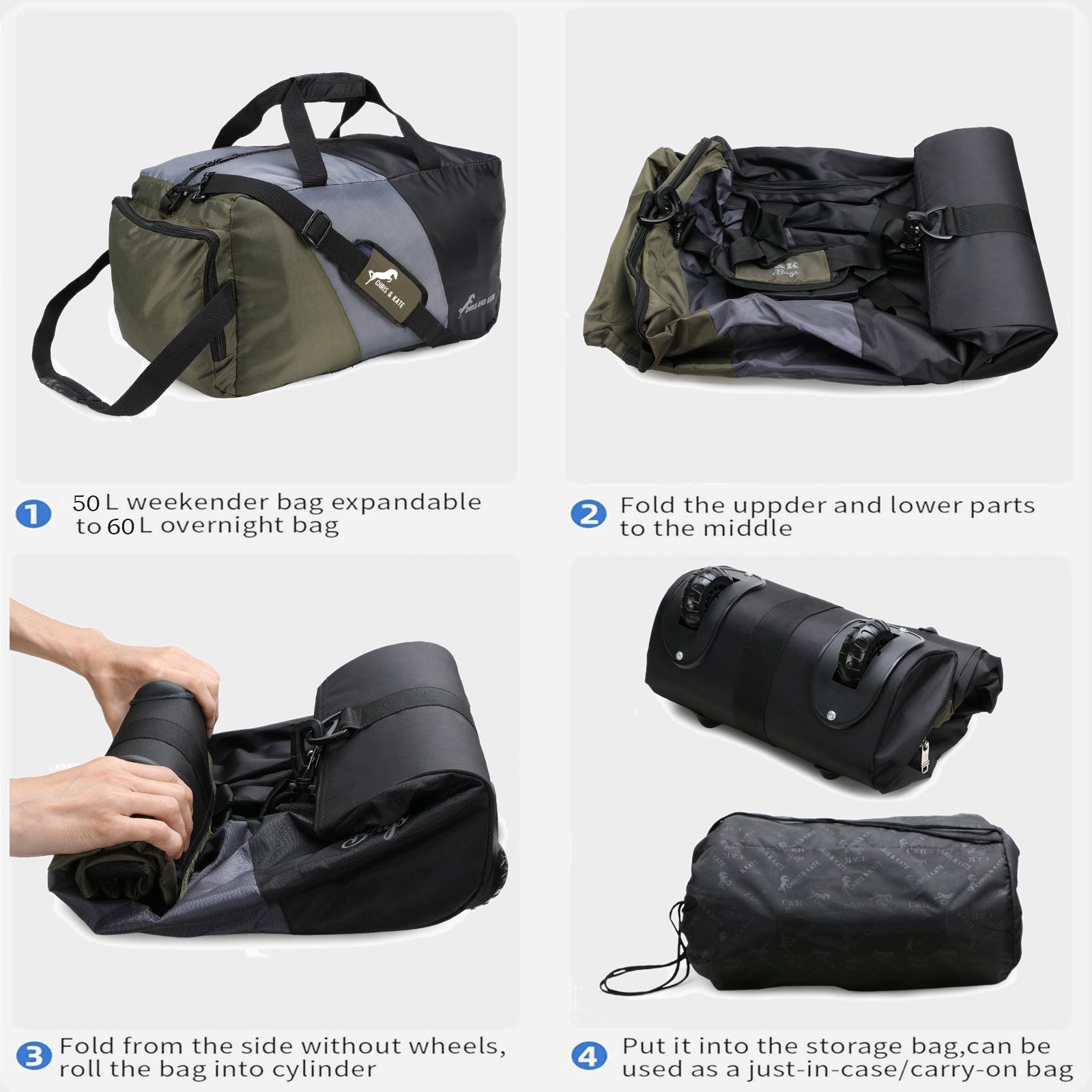 American Wheeled Duffel