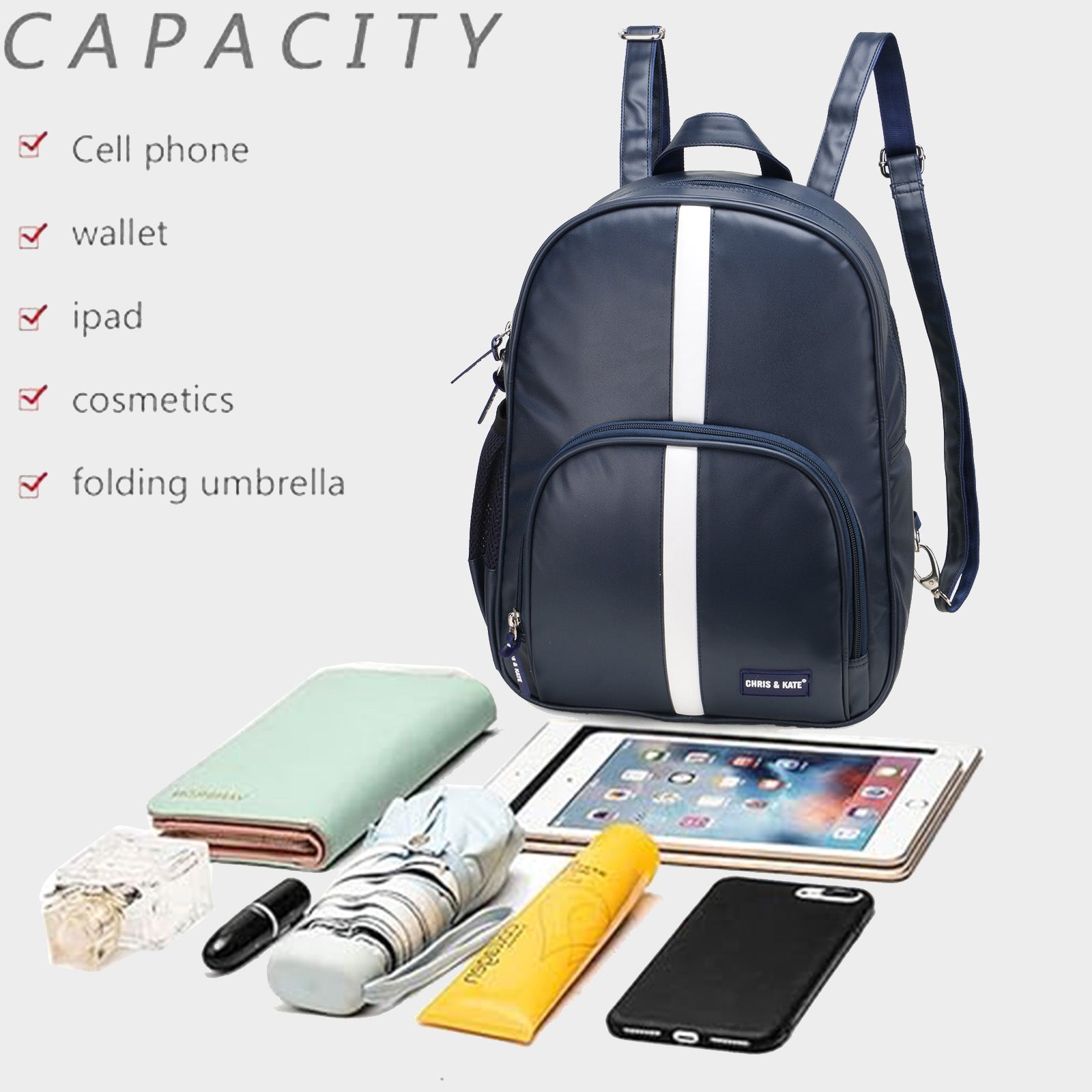 Stripey GenZ Backpack