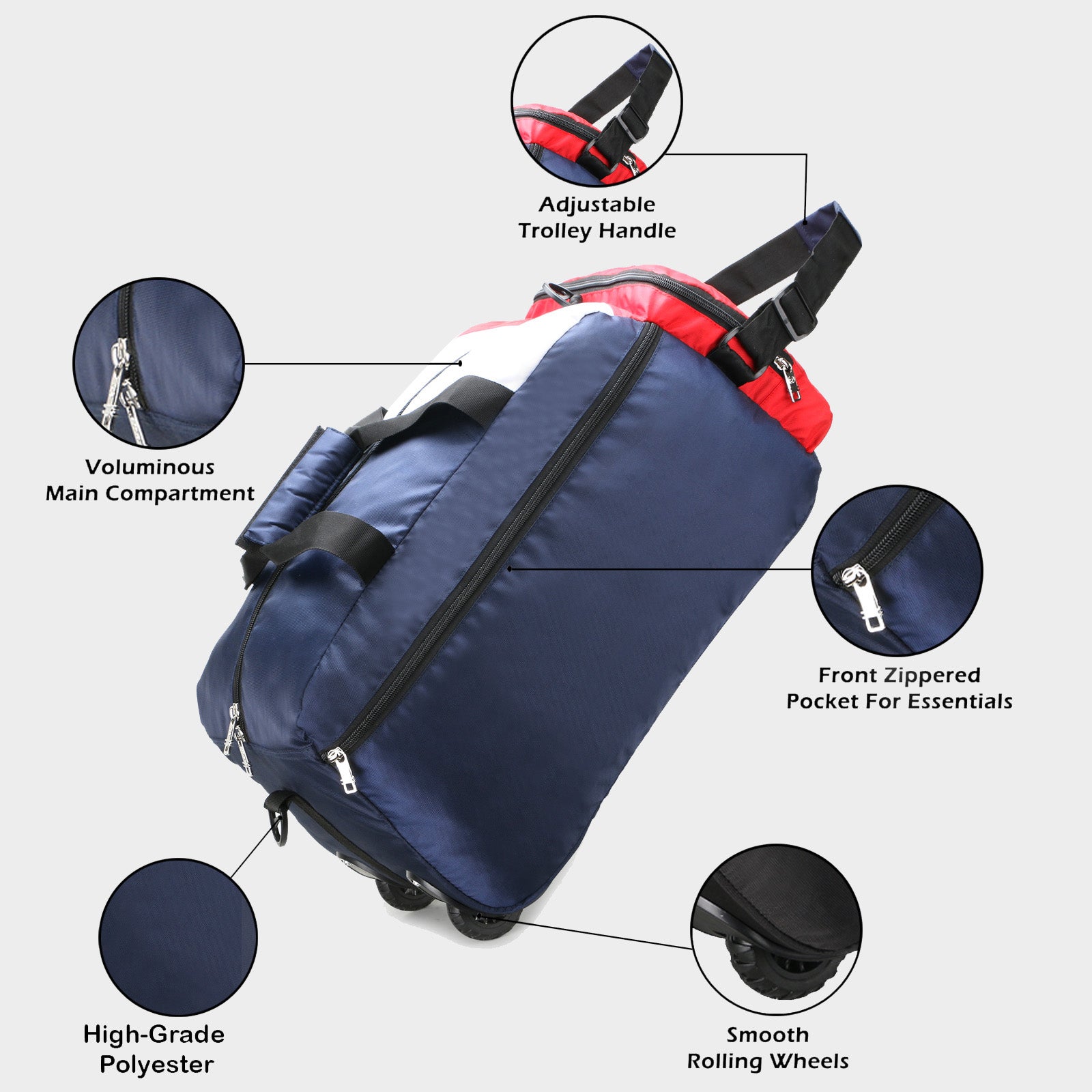 American Wheeled Duffel