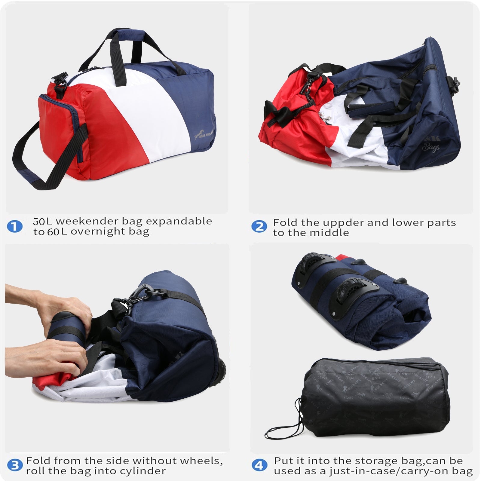 American Wheeled Duffel