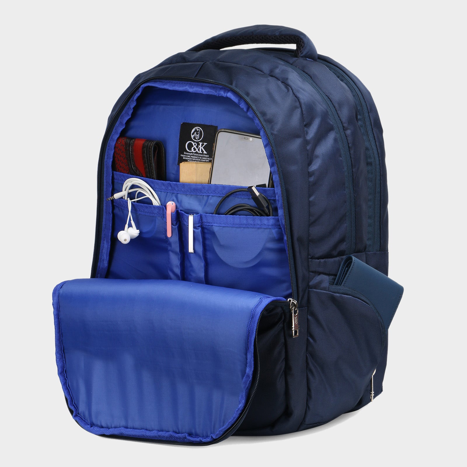 Office Laptop Backpack Blue